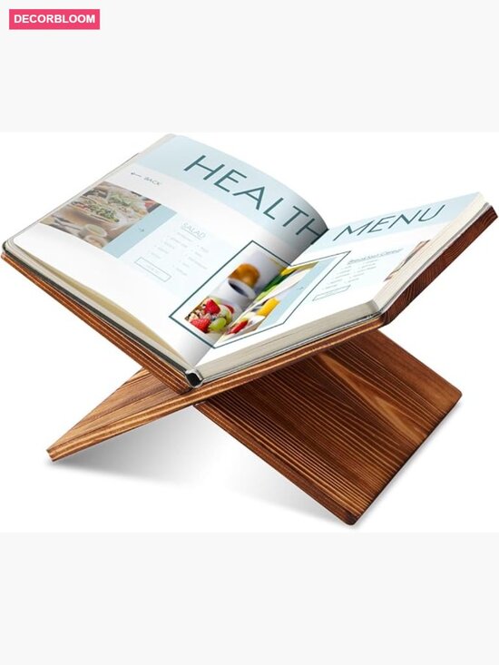 Other - Bamboo Book Stand Holder for Display Reading Textbook